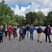 Klaar voor de paddenexcursie met KNNV in Herdenkingspark Westgaarde